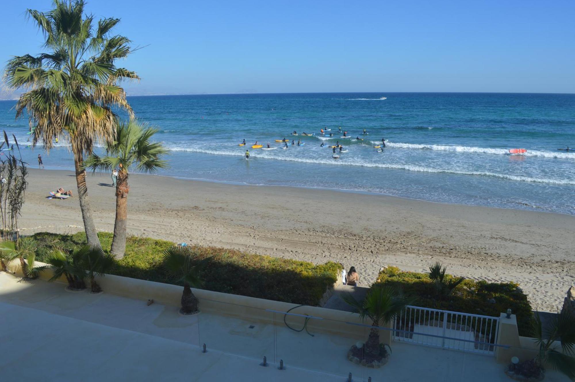 Excepcional Apartamento Amanecer Al Borde De Playa Y Mar, En Chalet Roquetes Аликанте Экстерьер фото