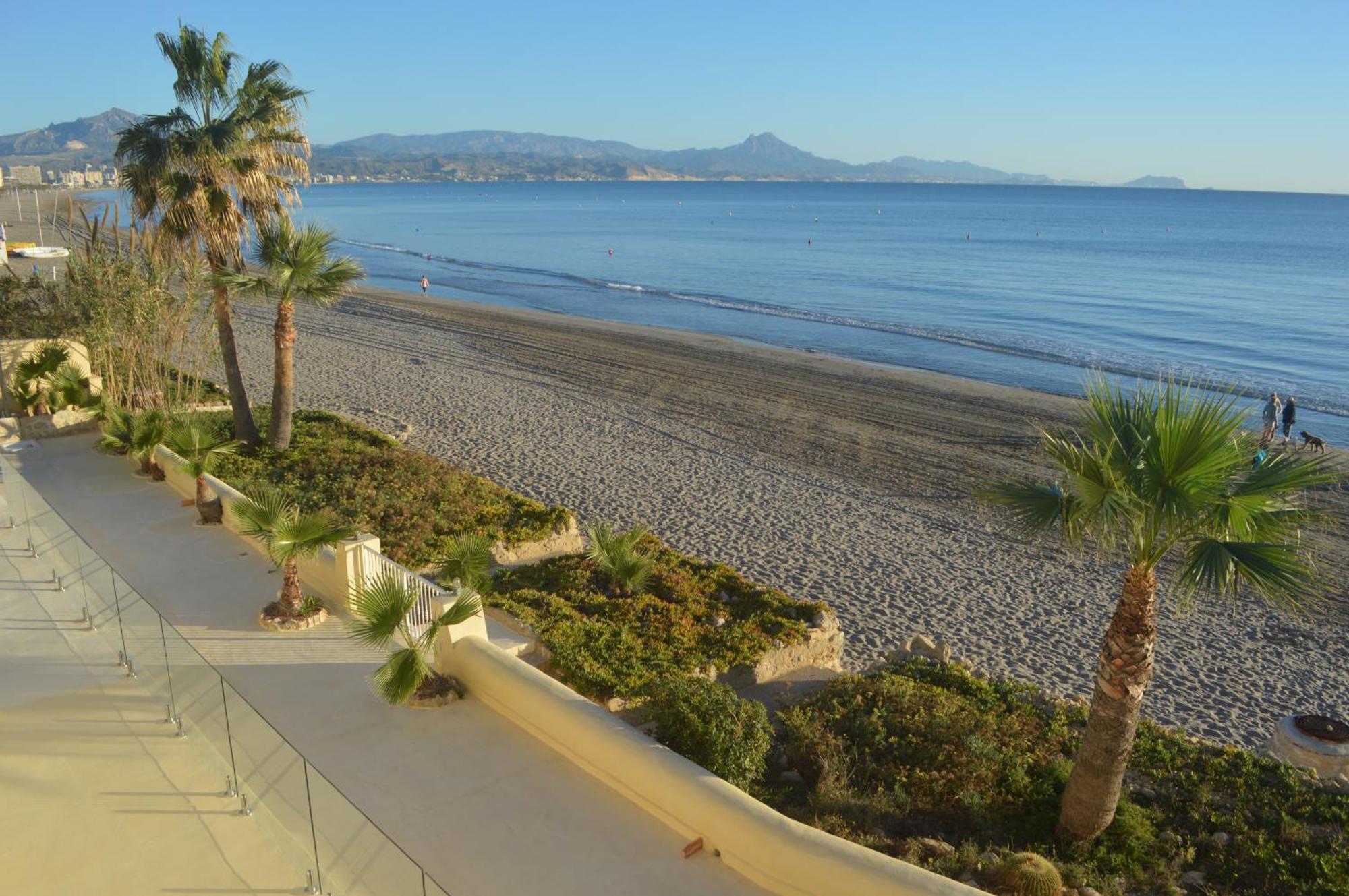 Excepcional Apartamento Amanecer Al Borde De Playa Y Mar, En Chalet Roquetes Аликанте Экстерьер фото
