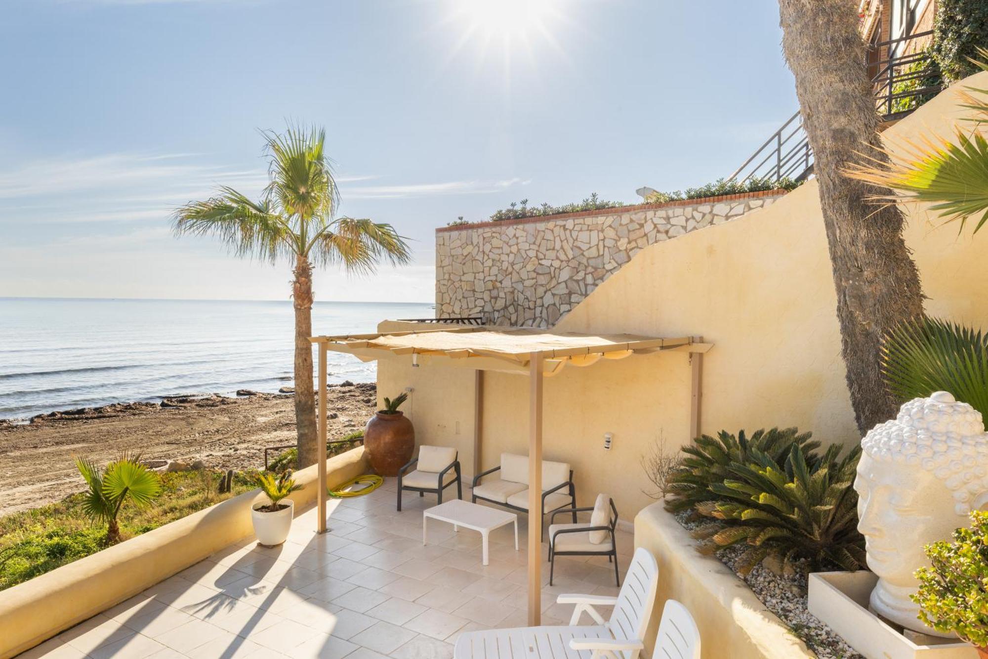 Excepcional Apartamento Amanecer Al Borde De Playa Y Mar, En Chalet Roquetes Аликанте Экстерьер фото