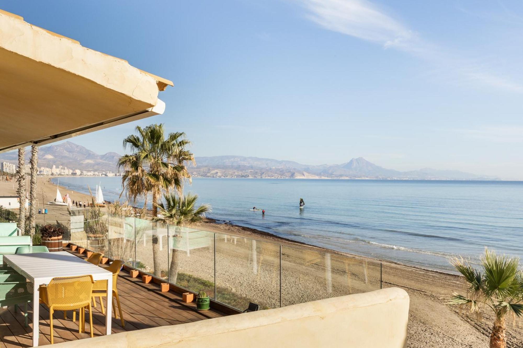 Excepcional Apartamento Amanecer Al Borde De Playa Y Mar, En Chalet Roquetes Аликанте Экстерьер фото