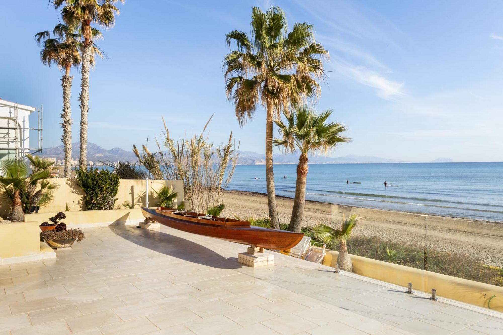 Excepcional Apartamento Amanecer Al Borde De Playa Y Mar, En Chalet Roquetes Аликанте Экстерьер фото